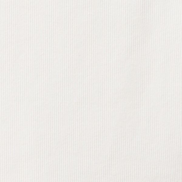 Fitted Rib Tank | Natural White